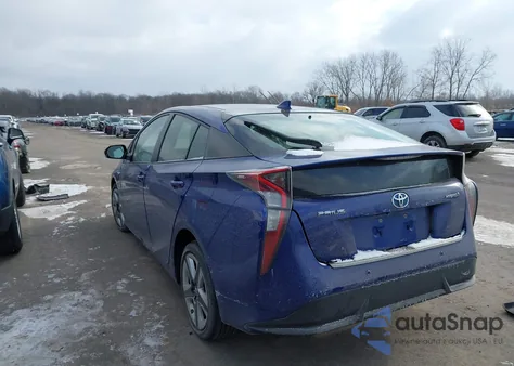2017 Toyota Prius Four Touring from USA, damaged, VIN JTDKARFU1H3053580